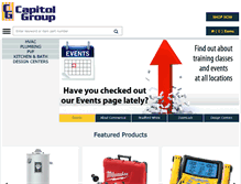 Tablet Screenshot of capitolgroupinc.com